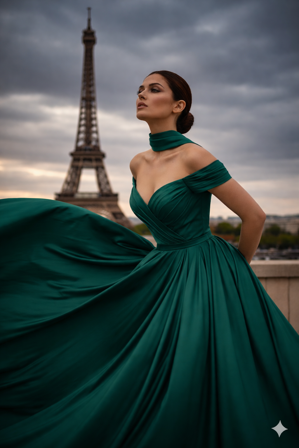 Frozen Queen Energy — luxury ice editorial