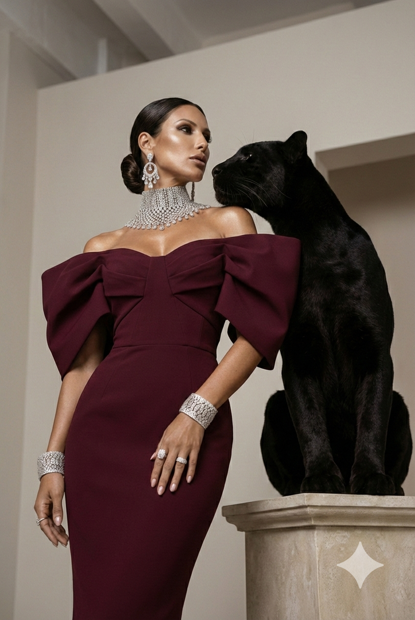Frozen Queen Energy — luxury ice editorial